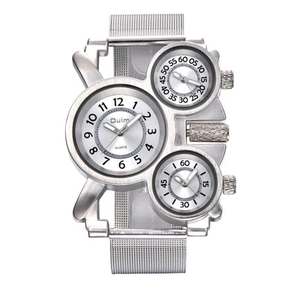 Reloj Deportivo Gorben – 3 Zonas Horarias, Cuarzo y Estilo Oversize