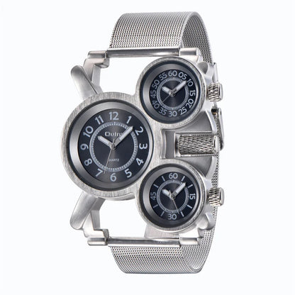 Reloj Deportivo Gorben – 3 Zonas Horarias, Cuarzo y Estilo Oversize
