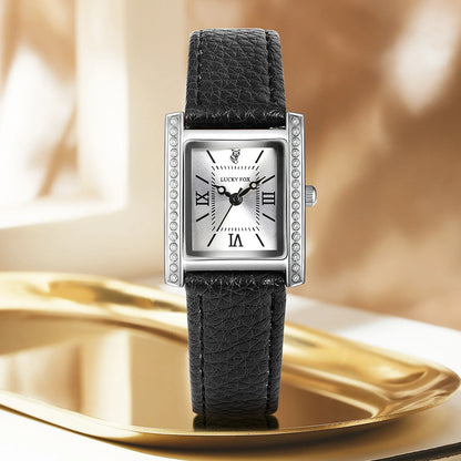 Reloj Mujer Cuero y Números Romanos – Elegancia que Habla por Ti