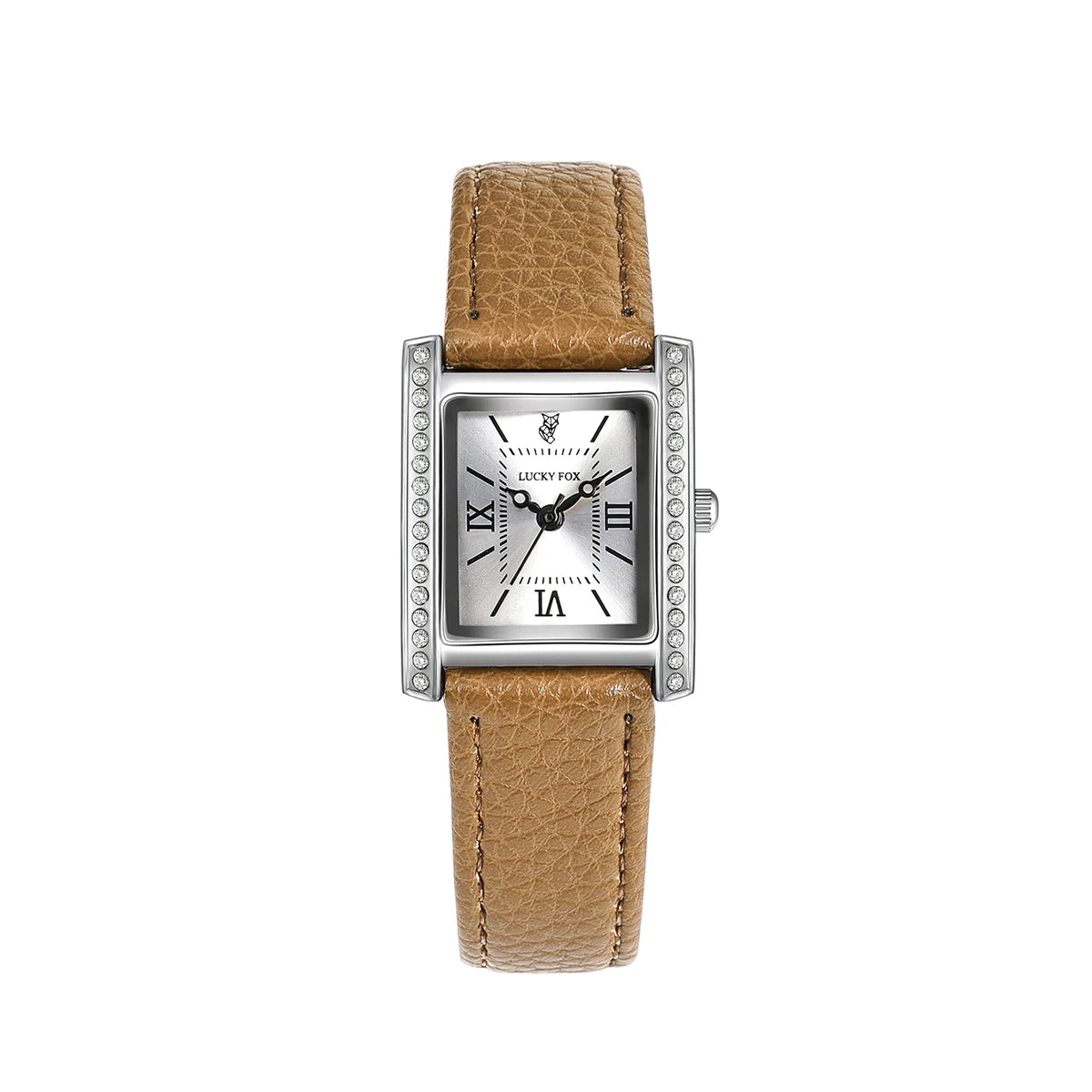 Reloj Mujer Cuero y Números Romanos – Elegancia que Habla por Ti