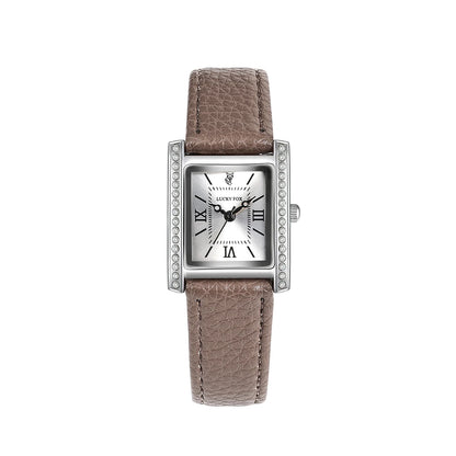 Reloj Mujer Cuero y Números Romanos – Elegancia que Habla por Ti