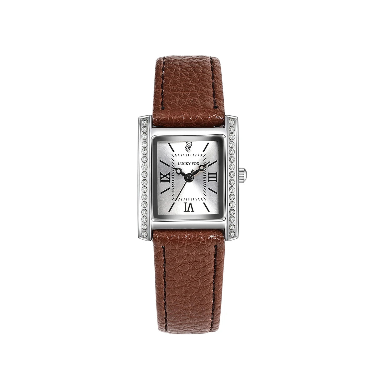 Reloj Mujer Cuero y Números Romanos – Elegancia que Habla por Ti