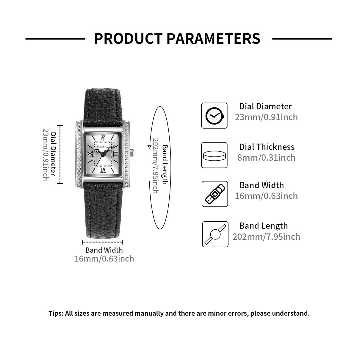 Reloj Mujer Cuero y Números Romanos – Elegancia que Habla por Ti