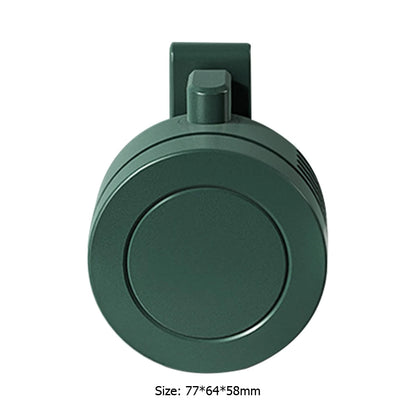 Mini Ventilador de Clip USB Recargable | 3 Velocidades, Silencioso, Portátil para Cintura y Cuello