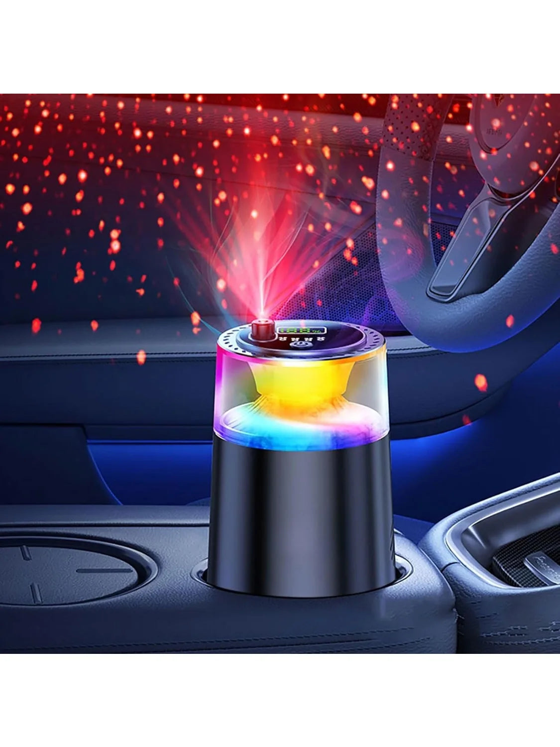 Difusor y Humidificador RGB Portátil para Auto